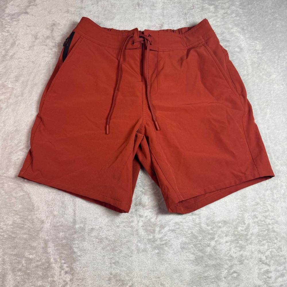 NWOT Ten Thousand Mens The Foundation Lined Short 7" XS Rust Orange
